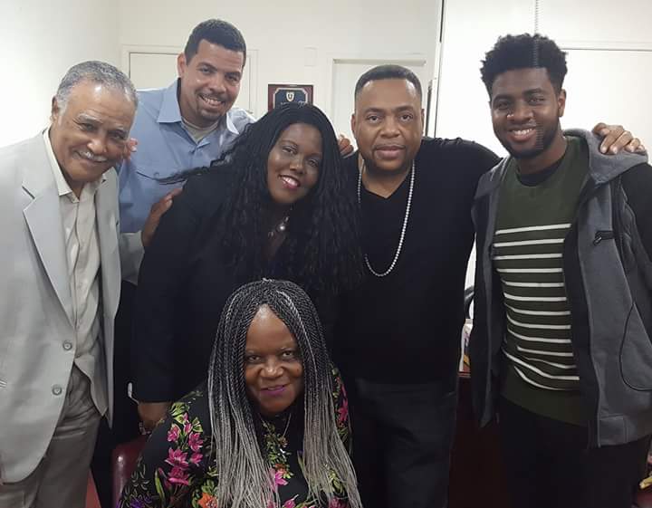 JamminJayLamont's tweet photo. In Long Beach @ Holy Trinity AME Church w/ @IAmEdwondaWhite, Mcclinton Neal, @AEcomedy & Corlotta Sulcer-Adams. #CleanKomedyExplosion https://t.co/7u6EYMKlHR
