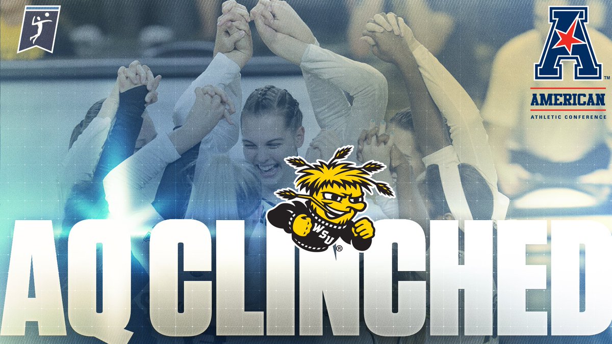 NCAAVolleyball's tweet photo. Wichita State will play in its 11th NCAA tournament after winning American title during first season in the league! #NCAAVB https://t.co/EY1fVf19wP