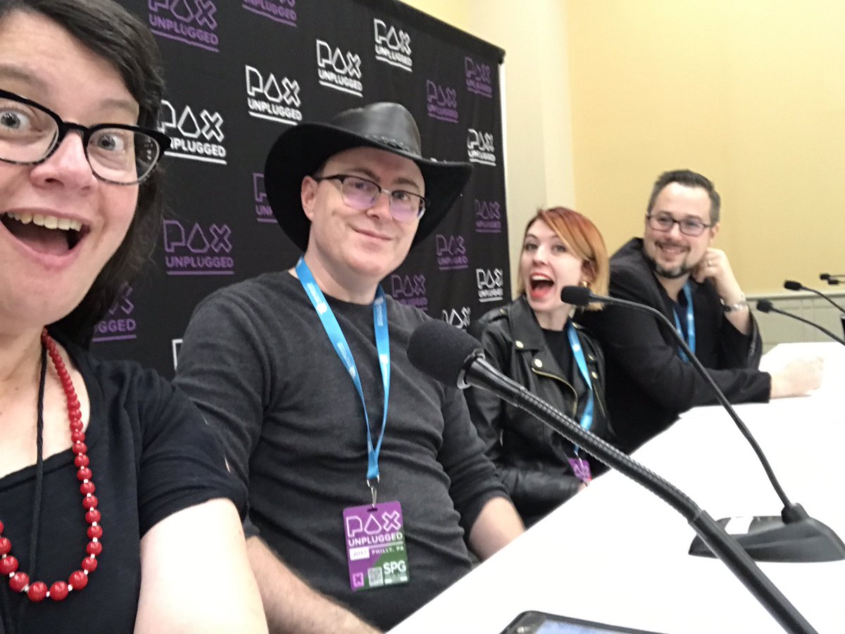 Twogetherstudio's tweet photo. Thank you for coming to our panel at #PAXUnpluged "what happens when your partner doesn't play games" 

Follow us as we'll be launching a short weekly podcast on the subject &amp; visit @TheCastleBev! https://t.co/rV55w7F90A