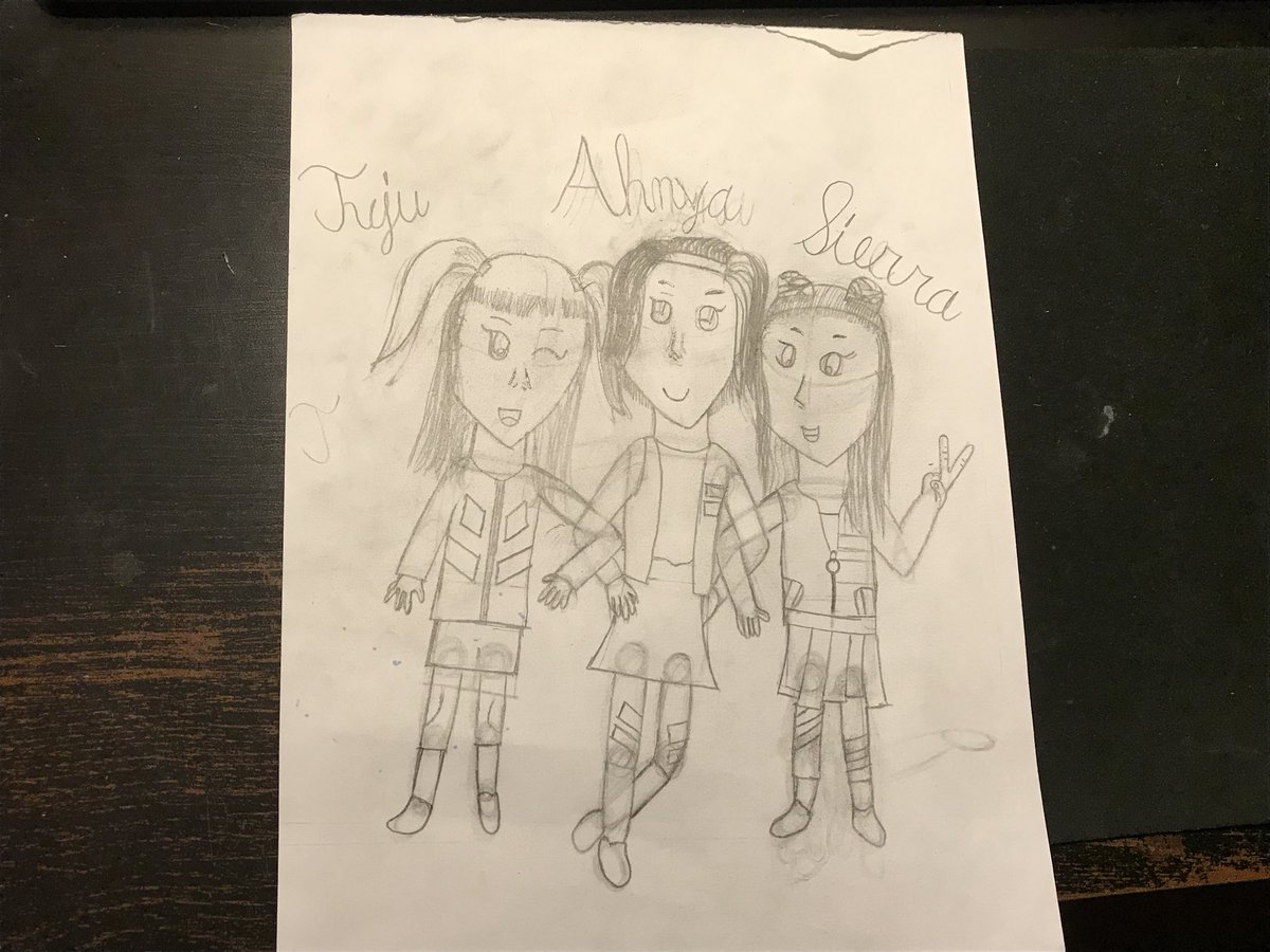 treasureseve's tweet photo. My drawings of the #KidzBopKids @KIDZBOPCooper @KIDZBOPFreddy  @KIDZBOPIsaiah @KIDZBOPAhnya @KIDZBOPSierra and @KIDZBOPJulianna 🎶🎶❤️❤️ #KBClassof2017 #KidzBop #Squad 👌🏻👌🏻 https://t.co/1Psi5cgSOk