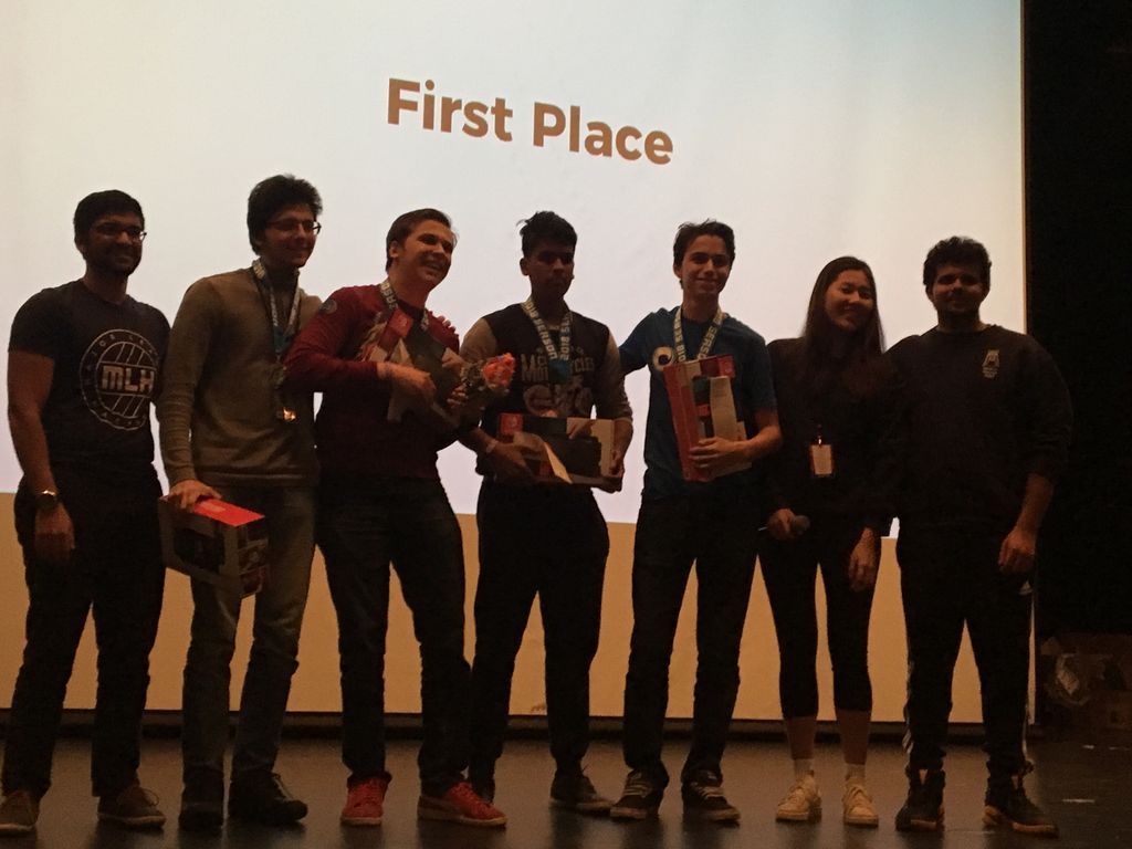 MLHacks's tweet photo. Lookout for our first place winners @hackwestern Chain Gun whose mission is to police firearm accountability using block chain technology
#HackWestern https://t.co/oa3brruGtT