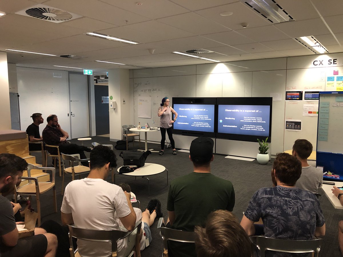 peterkh's tweet image. Huge thank you to @mipsytipsy for coming out to @realestate_au and chatting about observability.