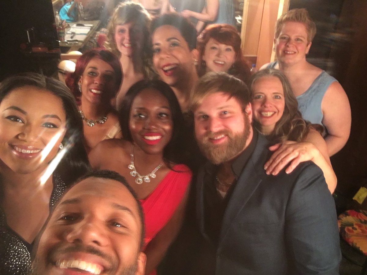 LaKeshaLorene's tweet photo. If you missed #Barbecue at the Phoenix Theatre you missed the BEST cookout of the year! We did it! 🖤 #CastFam #PhoenixIndy #Grateful 🎭 https://t.co/66vDz891xQ