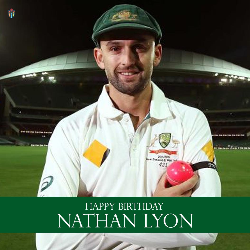 Happy birthday, Nathan Lyon. 