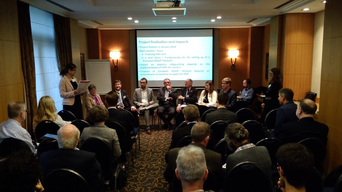 Stakeholders have gathered in Brussels to discuss approach for defining Mineral Deposits of Public Importance #MDoPI proposed by <a href="/minatura2020/">MINATURA2020</a> project: minatura2020.eu/press-release-… #minerals #RawMaterialsWeek17