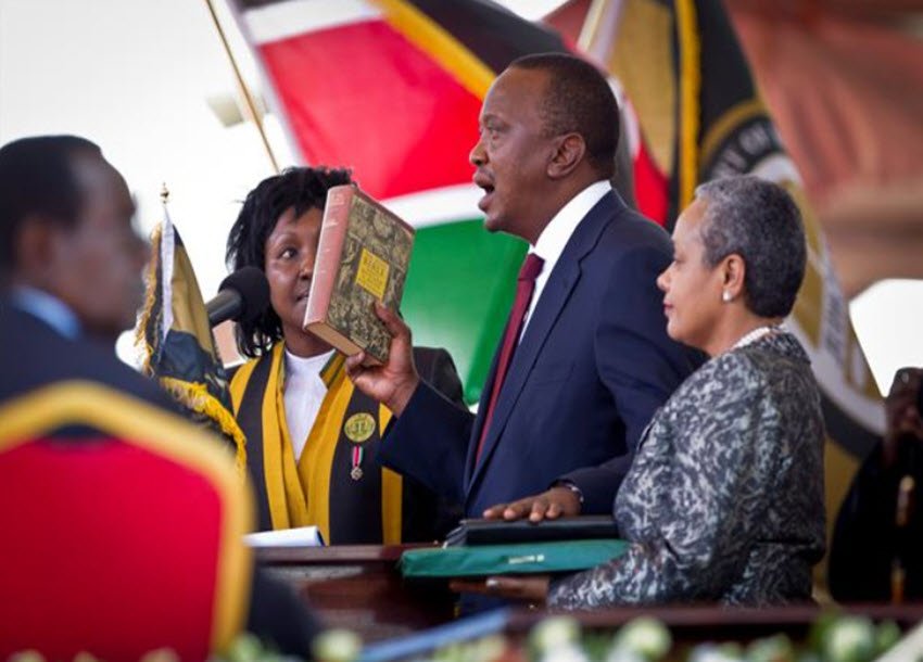 citizentvkenya's tweet photo. President @UKenyatta set to be sworn in next Tuesday for a second term after Supreme Court upholds his victory in repeat poll. https://t.co/0CHCx9FMG7

#SupremeJudgment https://t.co/3bWyBykVtw