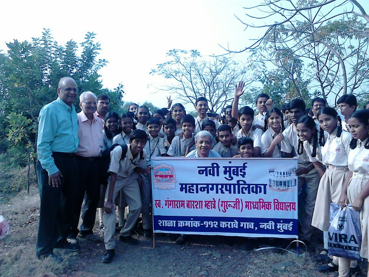 sunnyagro's tweet photo. Mangrove walk organised by NMEPS on 18 Nov 2017 for NMMC students . Mr Ankush Chavan , Addl Municipal Commissioner , was the chief guest. Children were shown videos on mangroves. #saveNaviMumbaiMangroves
#takeBackNotification
@CMOMaharashtra @Dev_Fadnavis @CIDCO_Ltd https://t.co/ea54Xnqq7P