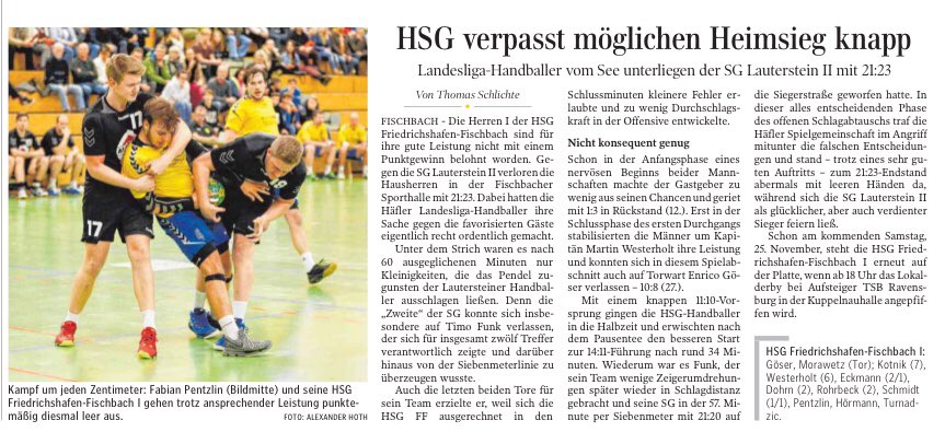 HSG_FF's tweet photo. Schade, dass unsere Herren I trotz ansprechender Leistung leer ausgegangen sind. #handball #hsgff https://t.co/bB5UKqz3I8