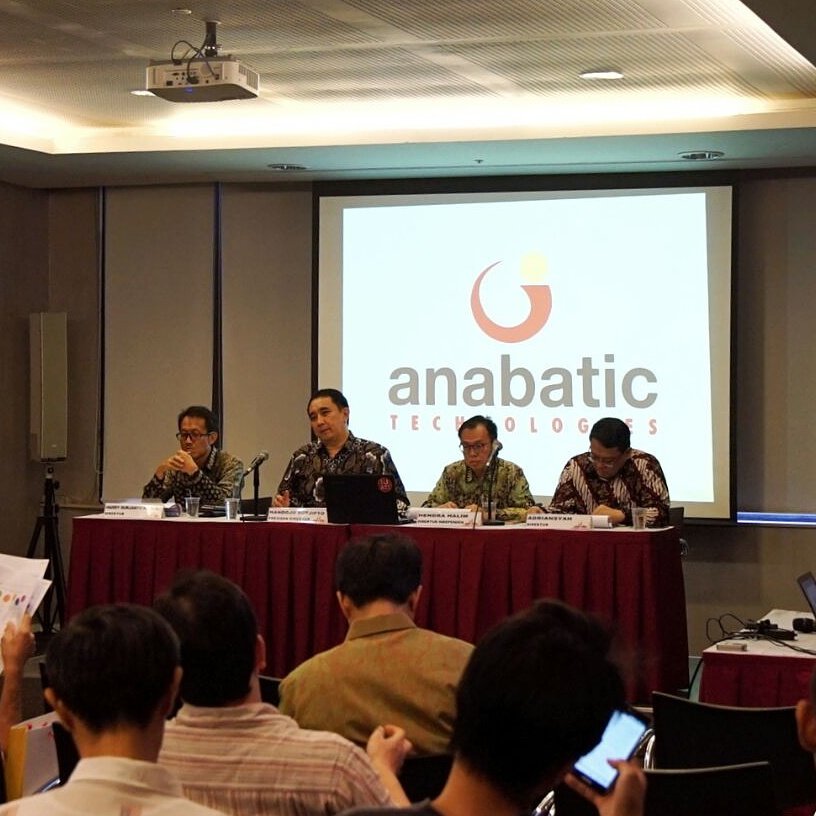 anabatic_tech's tweet photo. PT Anabatic Technologies Tbk (ATIC) at Public Expose in IDX Building SCBD Jakarta, 20 November 2017.
.
.
#Anabatic #ATIC #IDX ##PublicExpose #Stock #IT #Business https://t.co/YWjTchdqt8