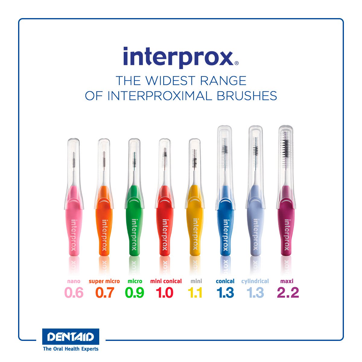 de sneeuw distillatie chirurg DENTAID Oral Health Experts on Twitter: "#Interprox offers a broad  selection of interproximal #brush PHDs which indicate the size of the  smallest space into which the brush can be inserted.  https://t.co/BV1HI6B4uW" /