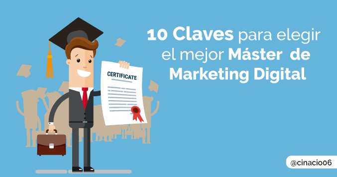 MayLopezEs's tweet image. 10 Consejos para elegir el mejor Master o curso de Marketing Digital bit.ly/2zVjeyf vía @cinacio06