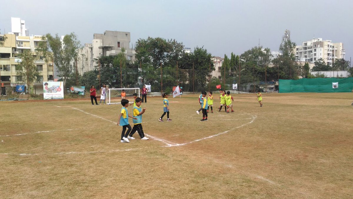ShapeSportIndia's tweet photo. #SHAPESuperCup has reached PCMC. Here's a glimpse into the fast-paced fun at CM International School... 

Follow our social media pages for more updates. https://t.co/C5dtkldU0D