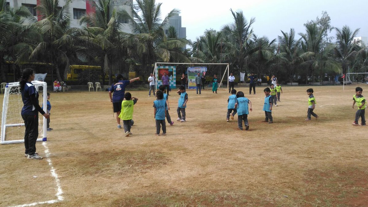 ShapeSportIndia's tweet photo. #SHAPESuperCup has reached PCMC. Here's a glimpse into the fast-paced fun at CM International School... 

Follow our social media pages for more updates. https://t.co/C5dtkldU0D