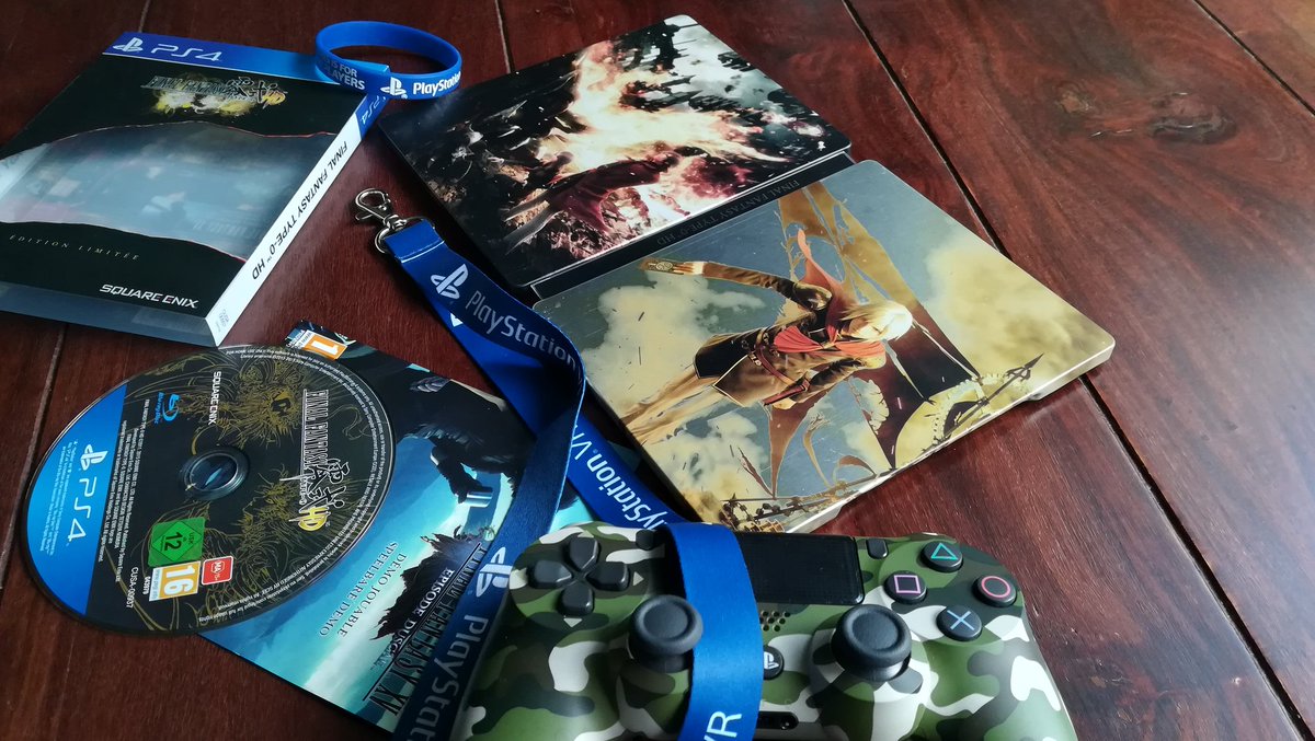 Grey8319's tweet photo. A tak prezentuje się #FinalFantasyType-0HD wersji #steelbook na #Ps4 @PlayStationPL @SQUARE_ENIX_EU https://t.co/fSLJEj5BPk