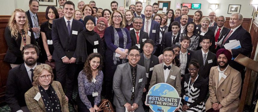 ThePIENews's tweet photo. "For too long now, #intled students have felt under attack, unwelcome and have had to face barriers at every step of the way." NUS launches #StudentsoftheWorld awareness campaign https://t.co/jQRuxFVU6W https://t.co/GjxjuUFVYU