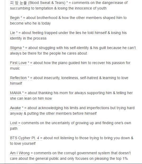 for_ARMYs's tweet photo. @BTS_twt One great thing about them as well is that they are NOT the normal teeny-bopper boy band. Here are some of BTS' most SOCIALLY-CONSCIOUS, MEANINGFUL, THOUGHTFUL songs from their debut to their You Never Walk Alone album, released back in February.

#GetToKnow_BTS #AMAs #BTSxAMAs https://t.co/Lw5hxCagtG