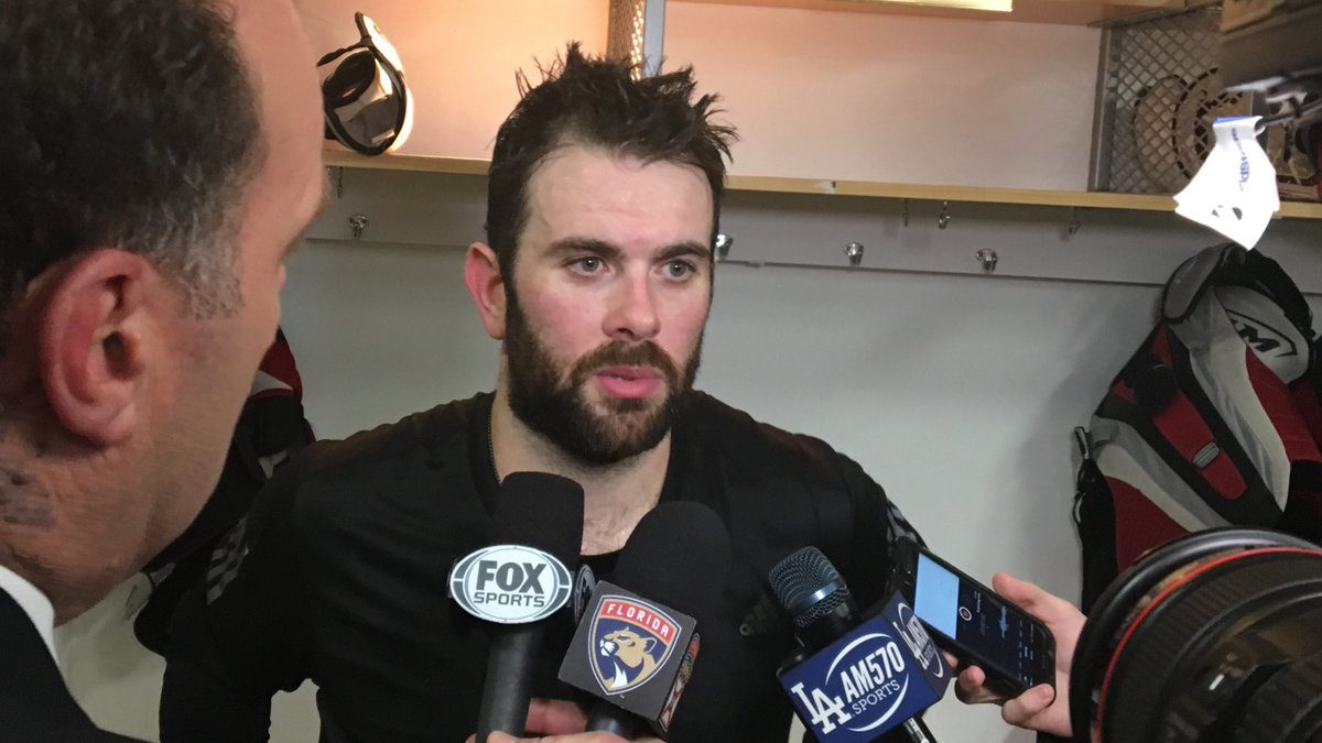 "We need to capitalize on our chances, but I thought our effort was there.” - Keith Yandle https://t.co/D3Ze6xZOUL