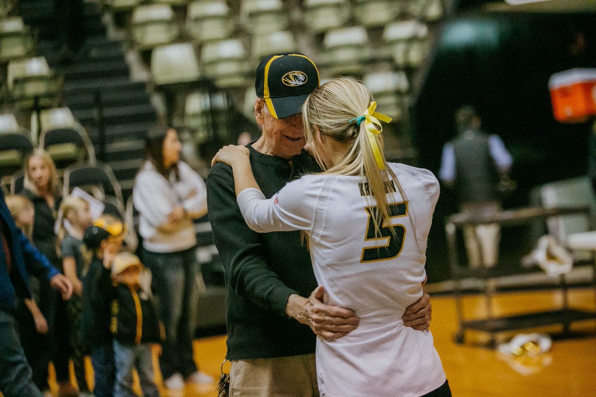 CoachEskens's tweet image. As the end of my volleyball career is approaching, you realize it’s moments like this and people like Herb that you will hold onto forever.💛