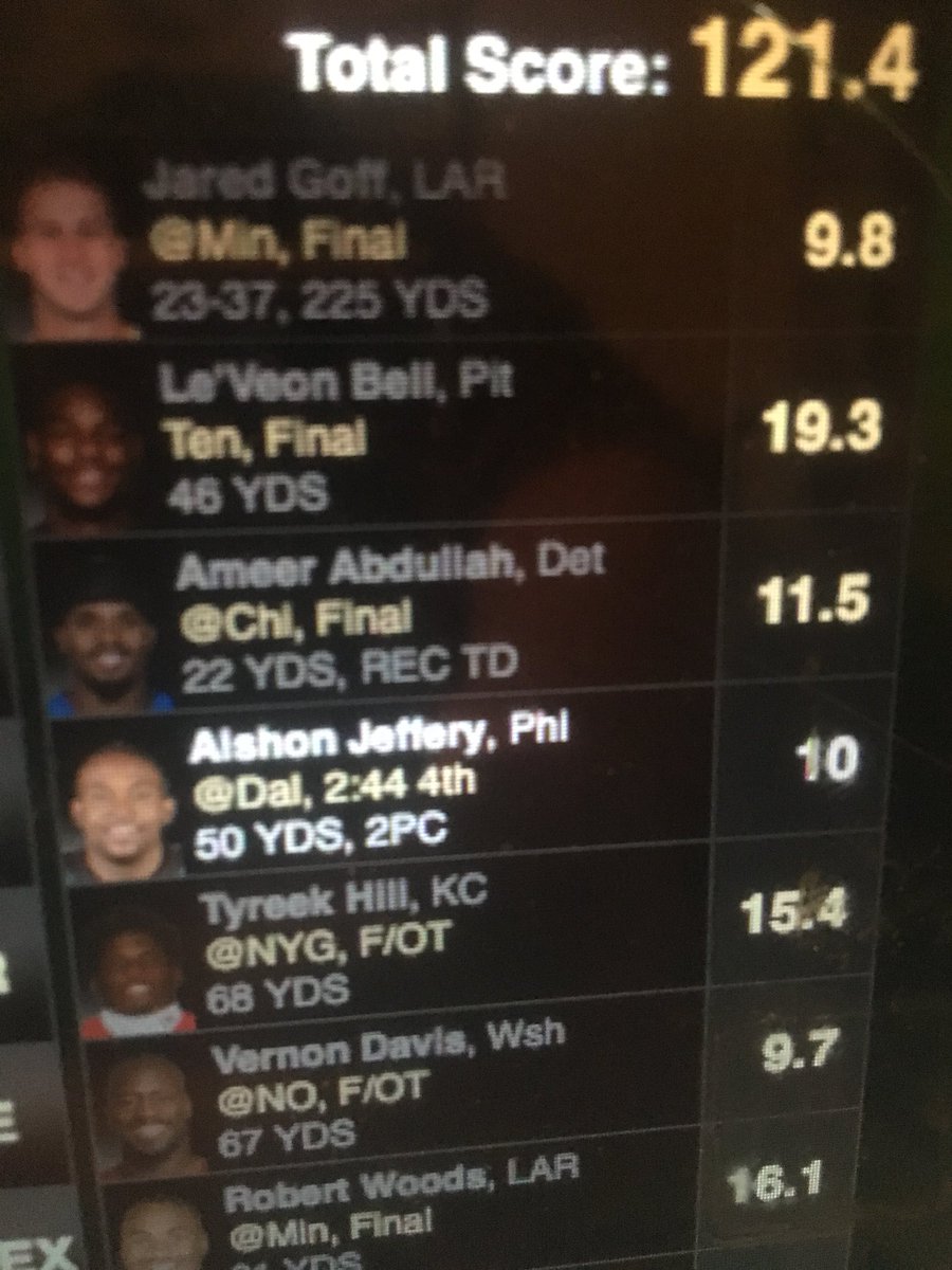 ChuckSpieges's tweet photo. @ESPNFANSUPPORT Can you please give #AlshonJeffery his points for his 17 yard touchdown thanks #NeedThosePoints  @ESPNFantasy https://t.co/GSAF2yoAOK