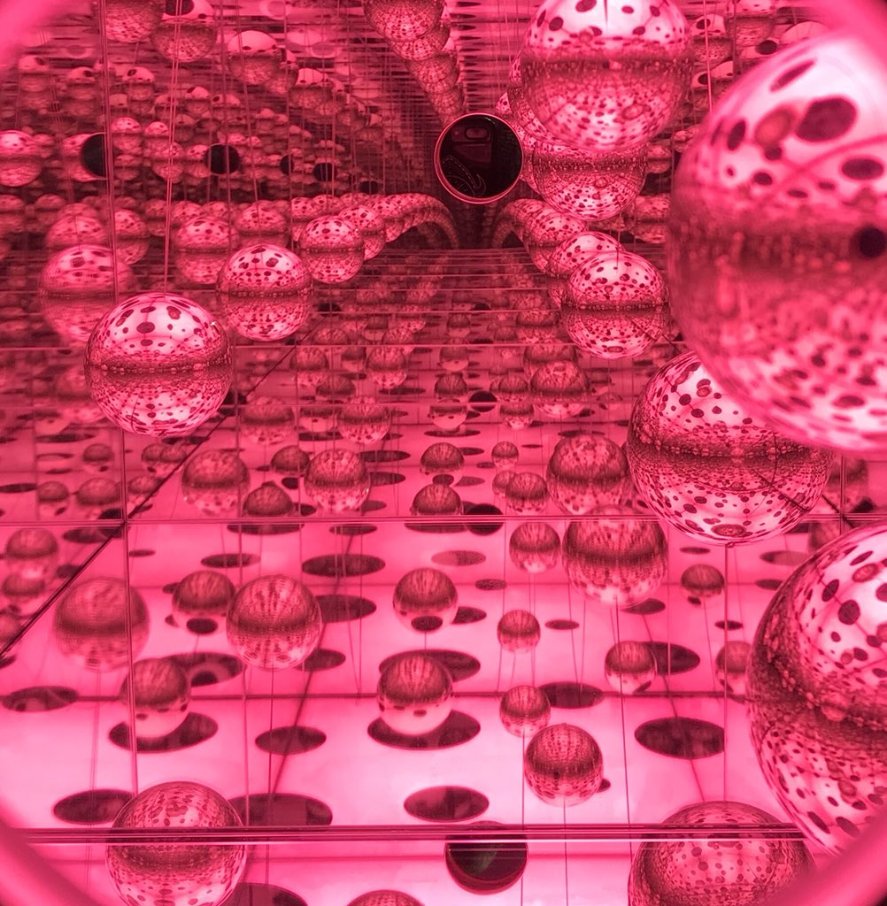 seeourbackyard's tweet photo. Spent the day at #thebroad viewing the amazing #YayoiKusama exhibit. Will have a post up on the blog soon. If you didn’t get advanced tickets then I would recommend trying to get some on stand by it would be worth it. #art #losangeles #exploringourbackyard #ArtMuseum https://t.co/qr22PBV2fH
