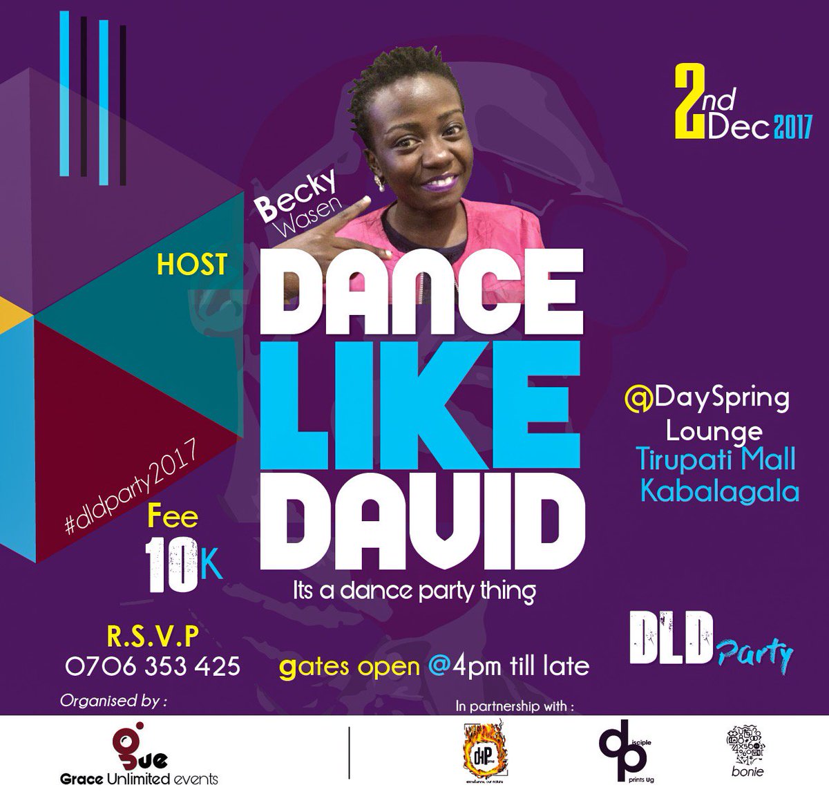 Becky_wasen's tweet photo. #dldparty2017
@dhpflame
@barnamusicug
@Holykeane
@kkaywillz
@UrbanTVUganda @NTV_GXP @nbstv @DannyT_UG @beewol @ugchristiannews @CB_Uganda @Spiritfm966 @ntvuganda @NTV_GXP @Kansiime256 @campusbeeug @BigEyeUG @RedPepperUG @CampusEyeUG @capitalfmuganda @97fmRadiocity @KingWesleyUg https://t.co/YbFeqMkKjr