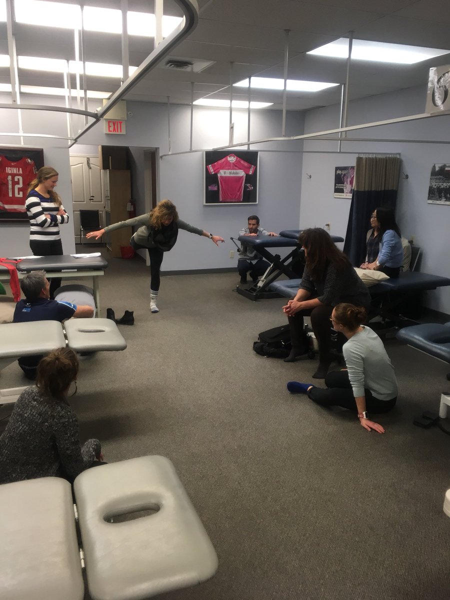 Great Friday night in service this past wk with the <a href="/ActivePTWorks/">Active Physio Works</a> crew. Thanks @MarkEllisRMT and our current <a href="/UofARehabMed/">UAlberta Rehab Med</a> PT students for putting it on. #physio #collaboration #therex #thumbsavers