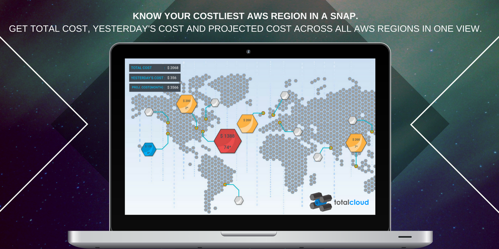 totalcloudio's tweet image. Know your #AWS #CloudCost Across #AWSRegions at a glance. Try TotalCloud.io buff.ly/2zeXwbK 
#CloudComputing 
#CloudBudget