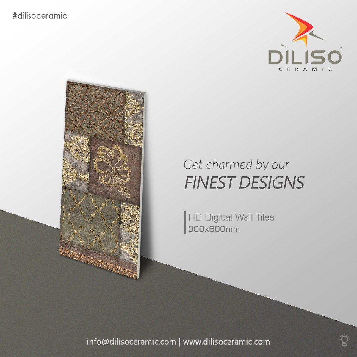 DilisoCeramic's tweet photo. Get Charmed by #Diliso Finest Designs !!
#dilisoceramic #walltiles #dilisodesigns #digitalwalltiles #300x600mm #ceramic #interiordesigns #Architecture #TilesOfIndia #DesignOfTheDay #housetiles 
#besttiles #morderndesign #InteriorDecor #dursttechnology #HDdesign #export #ceramic https://t.co/1ePVx4eimJ