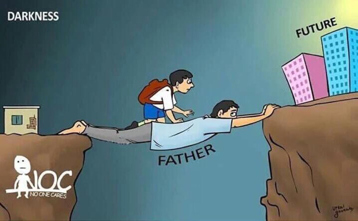 wordstionary's tweet photo. Father sacrifice is always greatest https://t.co/qLFY1cpkb3