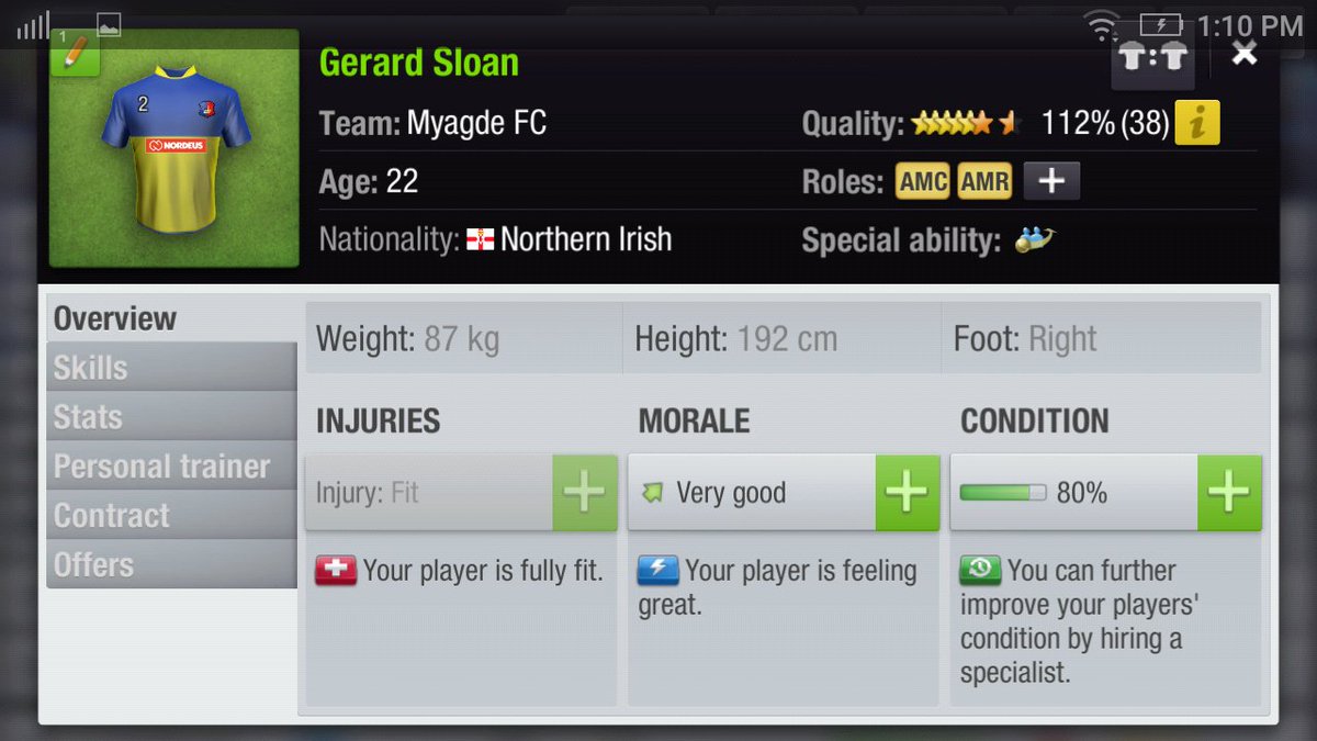 MyagdeFc's tweet photo. Sign new player 
#Gererd_Saloan  
#TopEleven 
#Myagdefc https://t.co/UUDIV1QzUZ