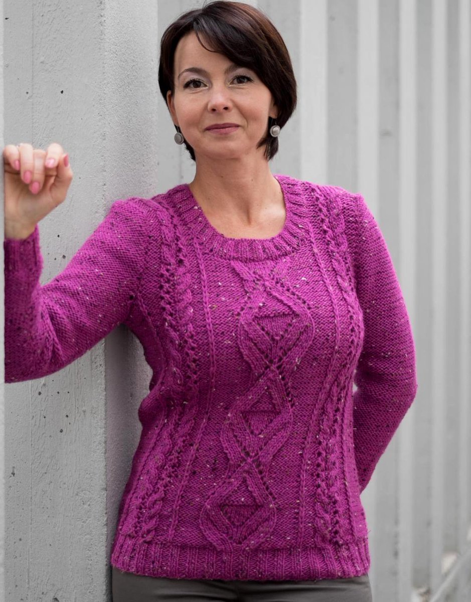 Knitchart's tweet photo. Pullover mit Ajourrauten- und Zopfmuster
Größe: 40/42.
https://t.co/xTiVCOQtx4
#pullover #stricken #strickanleitung #strickpullover #ajourrautenmuster #zopfmuster https://t.co/XDGAc9qEir