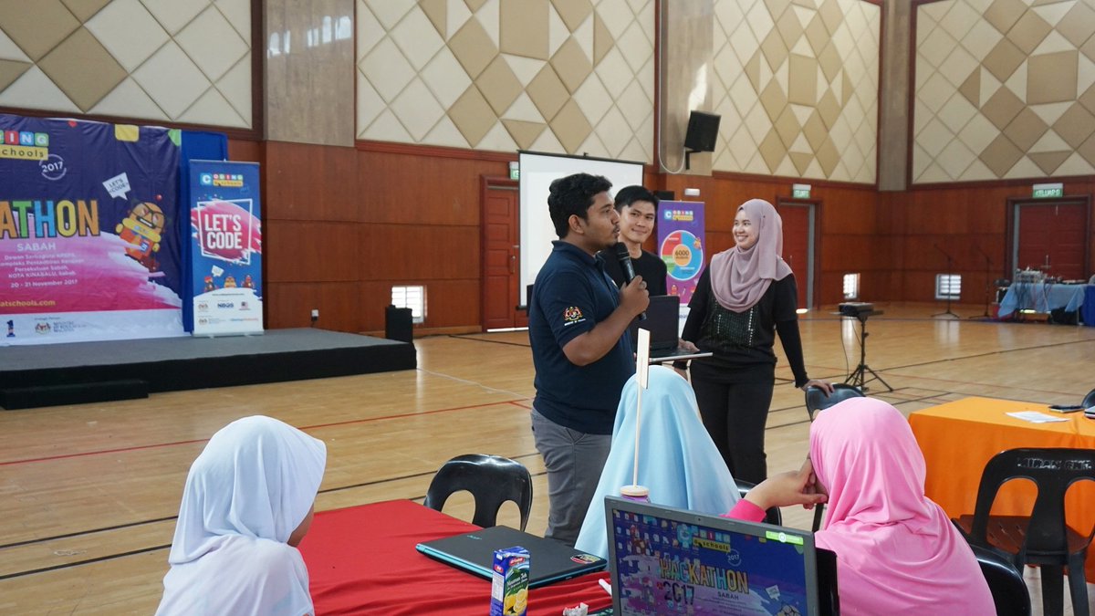 codingatschools's tweet photo. 20 November 2017(First Day)
Hackathon Sabah, Coding@Schools 2017

Introduction to Demo by Abang Fitri.

#hackathonsabah
#codingatschools2017
#codingatschool
#myNBOS
#NEGARAKU
#mof_malaysia https://t.co/fbiqkw2f1z