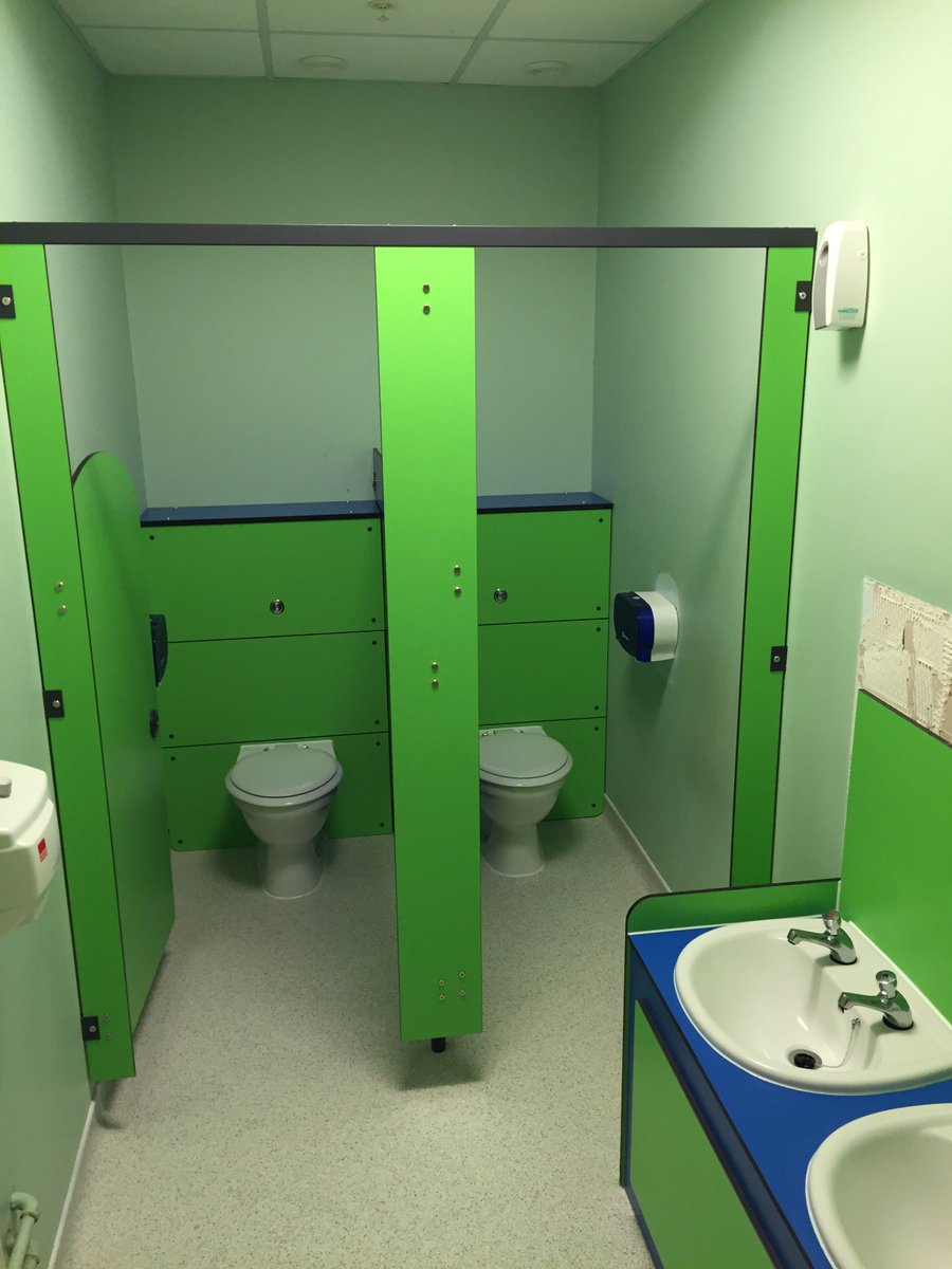 TopClassDesigns's tweet photo. Toilet areas are a big seller here at Top Class Designs. #toiletcubicles #toilets #schools #education #teachers #furniture #storage #solidcompact #sinks https://t.co/EXUHIXLPLd