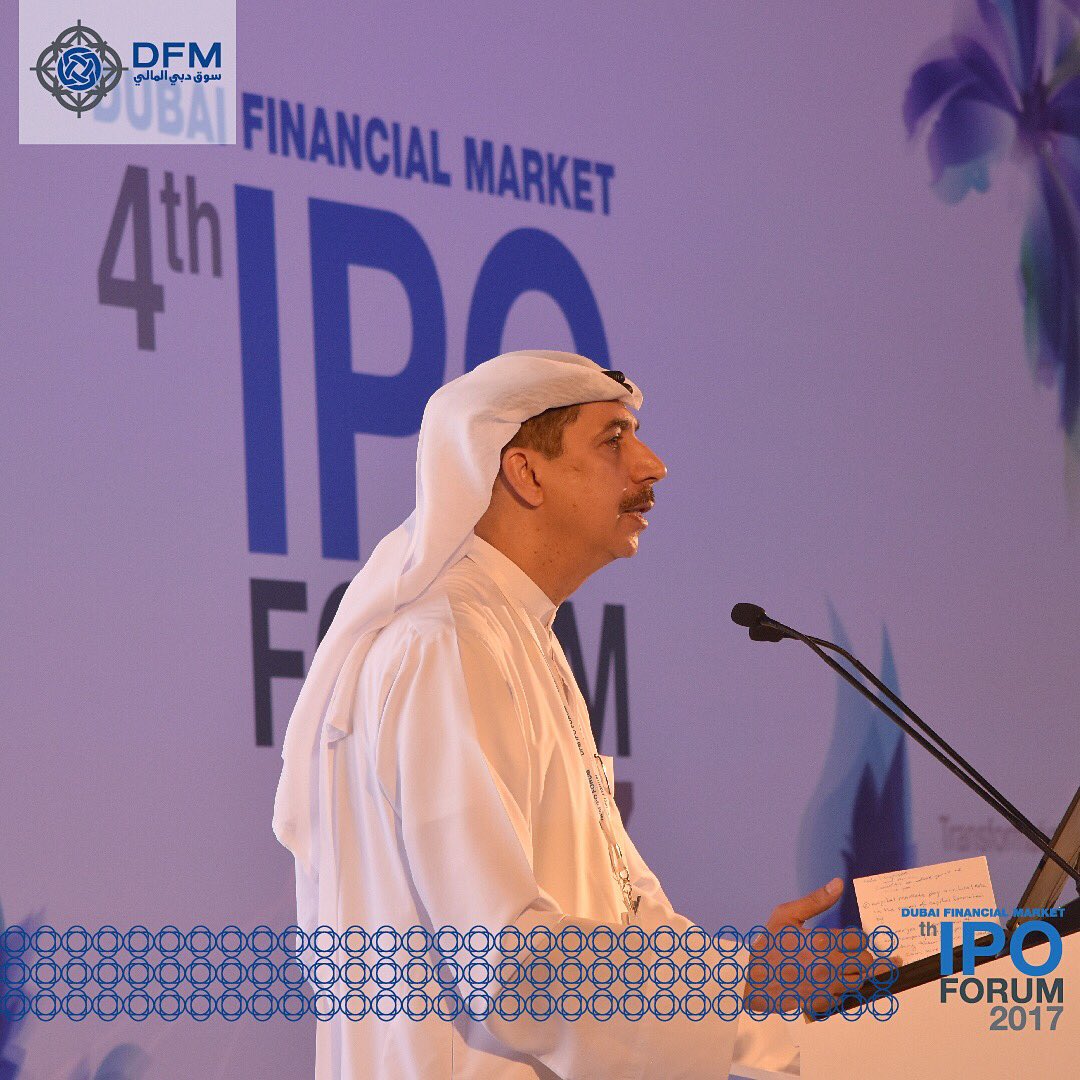 DFMalerts's tweet photo. سعادة #عيسى_كاظم رئيس مجلس إدارة #سوق_دبي_المالي يفتتح فعاليات منتدى الاكتتاب السنوي الرابع بعرض تقديمي حول التطورات في أسواق رأس المال
His Excellency #EssaKazim opens the fourth #DFMIPOForum officially with a keynote address speech on Dubai’s Capital market developments https://t.co/TehrHjDVih