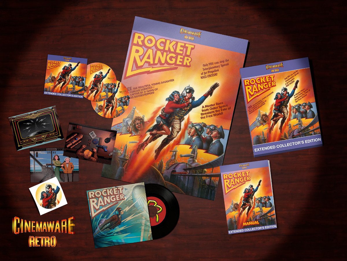 RetromaniacMag's tweet photo. Cinemaware publica 'Rocket Ranger - Extended Collector´s Edition' en diversas plataformas retro https://t.co/Mh54Y6CS04 @Cinemaware https://t.co/gy9yM3iRJH