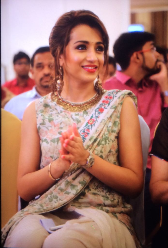 skycinemas's tweet photo. .@trishtrashers becomes the first film actress from South India to receive the "UNICEF Celebrity Advocate" status from the organization. She'll voice for child rights and address issues related to child marriage, child abuse and child labor. #Trisha https://t.co/Zw5VfARW4H