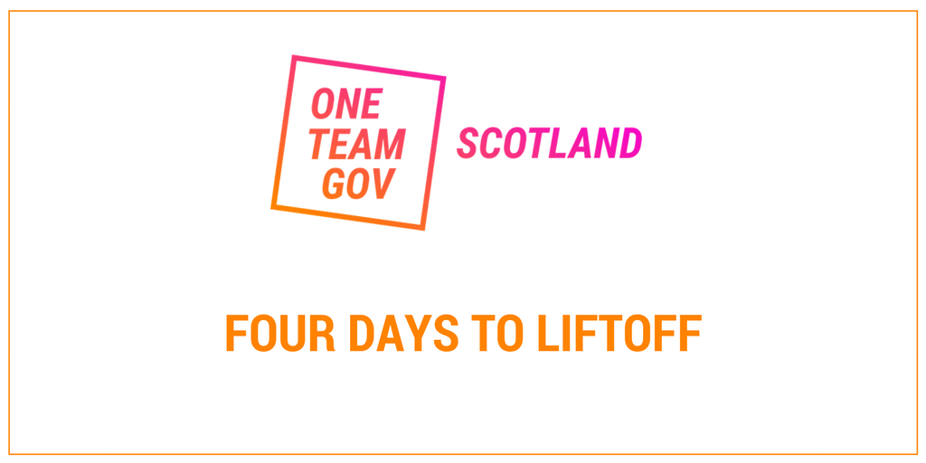 LockhartL's tweet image. Welcome to the start of the #OneTeamGovScot community! Our first event is Thursday *online* and in Edinburgh. Subscribe to our ever growing Twitter list and watch the #