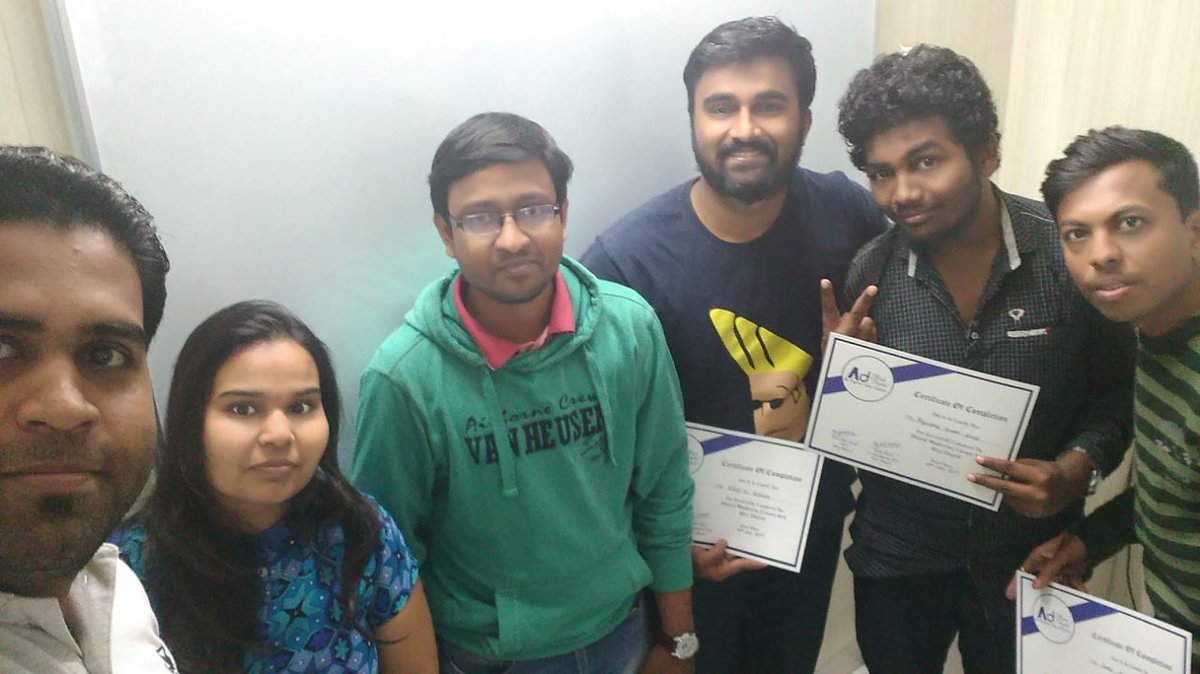 alivedigital24's tweet photo. #students #digitalmarketing #certified #batchCompleted #success #happywe #happystudents #Batches with @priyanka8087 @rohitndeo
Group of Digital Marketers ready to enter into market.! https://t.co/VkwdZ96Wu8