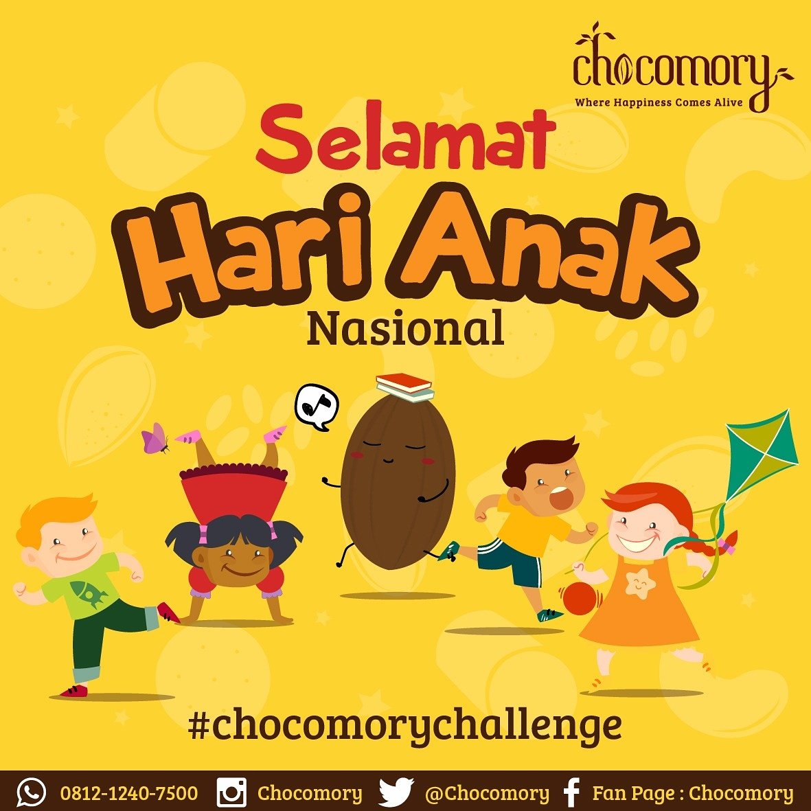 Chocomory's tweet photo. Nobita pernah bilang: "Aku ingin jadi anak kecil terus, nikmat rasanya hidup tanpa beban."

Jadi kalo ada anak kecil makan cokelat, nikmatnya double ya 🍫😍
#WhereHappinessComesAlive #Chocomory #HariAnak #HariAnakNasional #HariAnakSedunia https://t.co/WuWFeqC9Ec