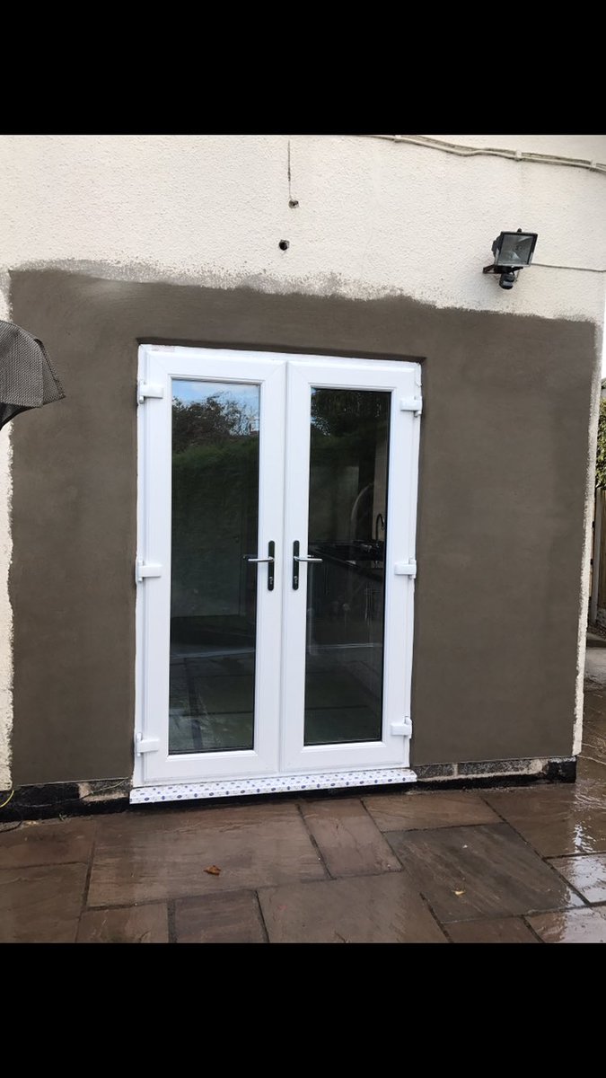 DMSPLASTERING's tweet image. Bit of traditional spray work ..