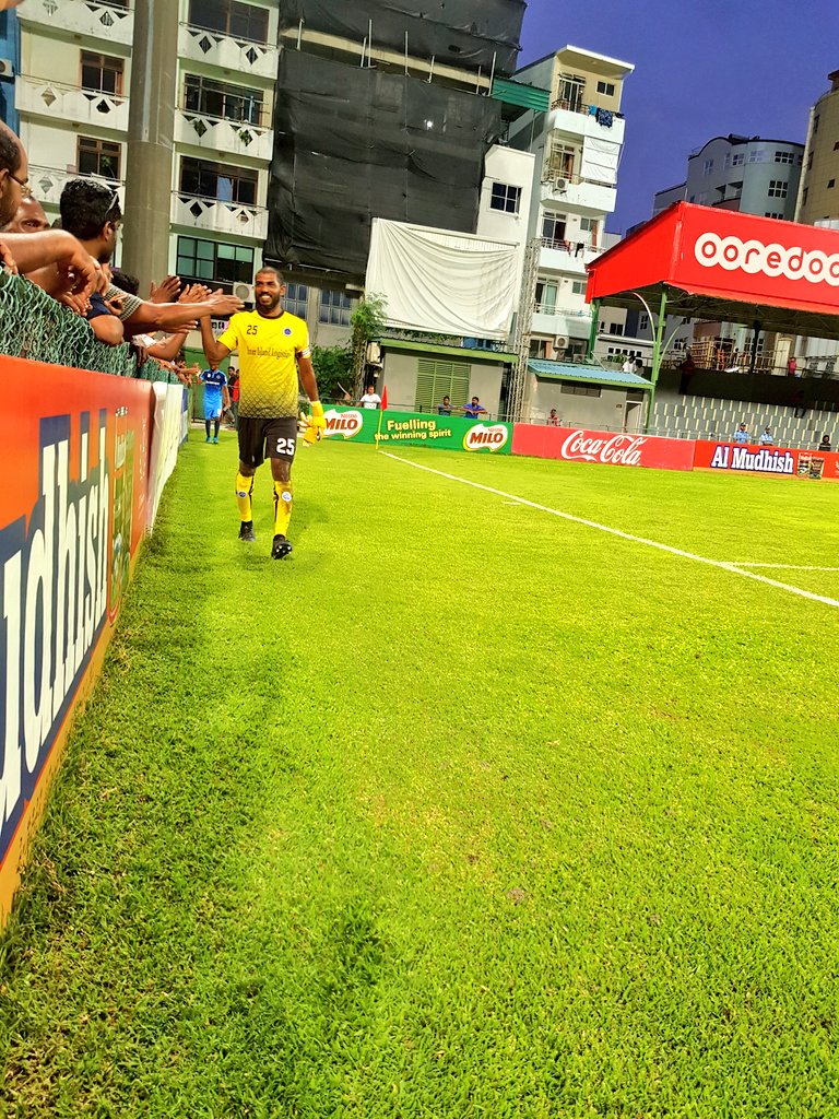 Sharaff__'s tweet photo. Alhamdhulilah!
Imma you did a great job. Amazing saves ⚽👍👏👏 💙🔝🔥
NRSC 3 - 2 TC SC
#DPL2017
Congratulations management and player's of @nrsc_mv
#Blues
@ImranMohamed25 proud of you. 👍😊 https://t.co/Qp2OhDQfqL