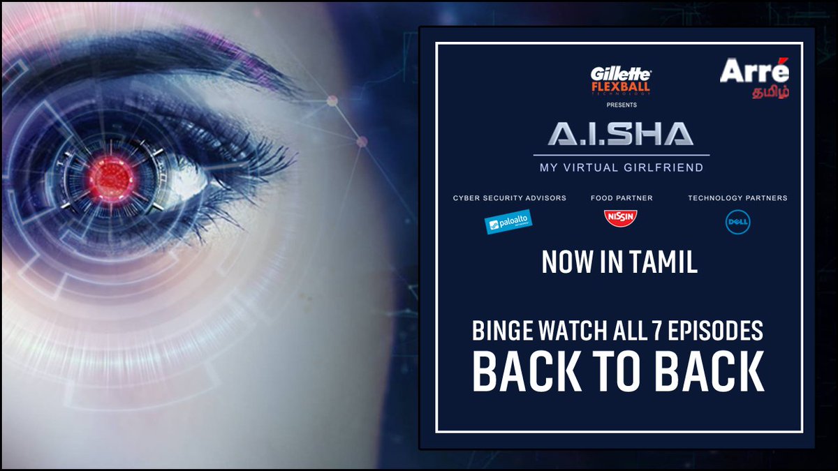 ArreTweets's tweet photo. #ArreTamil: A.I.SHA #MyVirtualGirlfriend Tamil - all 7 episodes back to back parunga! https://t.co/fVRf6QrV9U https://t.co/08eibr9tGM