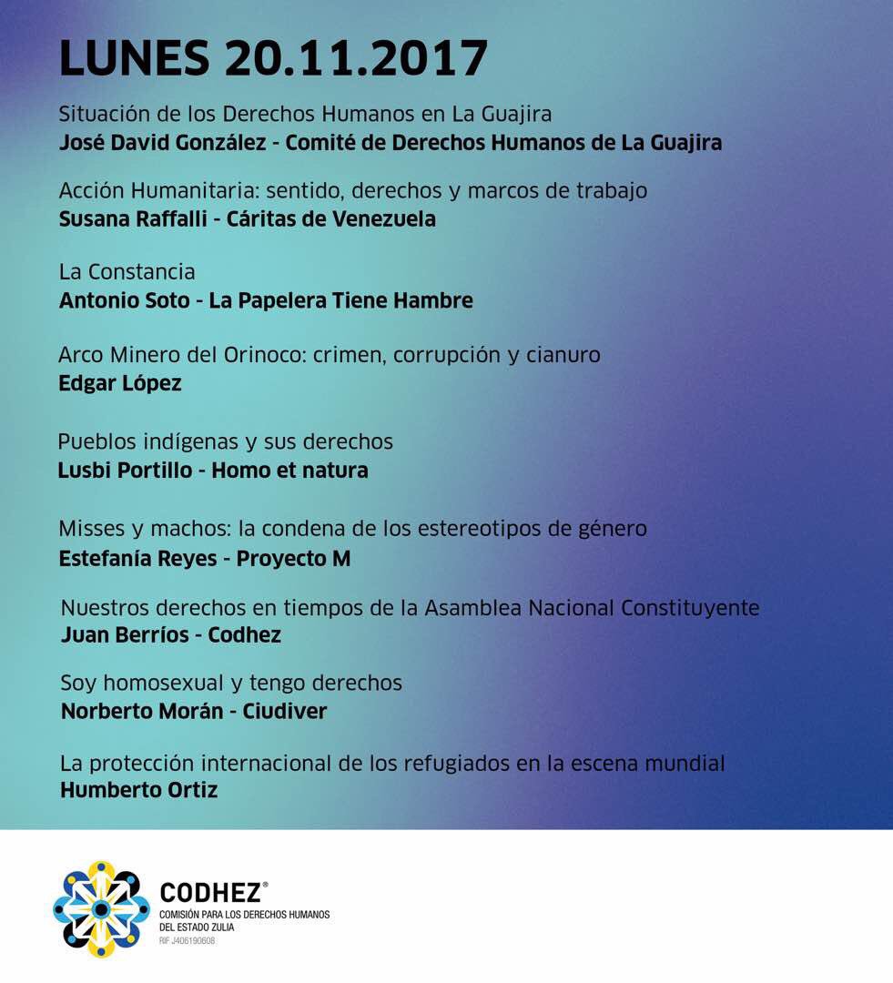 MedioSurVe's tweet photo. Hoy inicia la #FeriadeDDHH en #MCBO donde se debatirán los derechos humanos de Z hasta A.Invita a los tuyos.¡Te esperamos! https://t.co/8RQqdixoTG