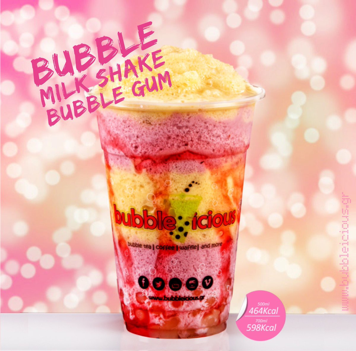 BubbleiciousTea's tweet photo. 🍡🍡🍡Milk Bubble Shake Τσιχλόφουσκα 🍡🍡🍡ξεκινά την εβδομάδα σου γευστικά και χαρούμενα🤹🏻‍♂️🤹🏻‍♀️🤹🏻‍♂️ #bubbleicious #milkshake #bubblegum #yammy #delicious #instadrink #poppingboba #greece #cyprus https://t.co/6KHcatdonC