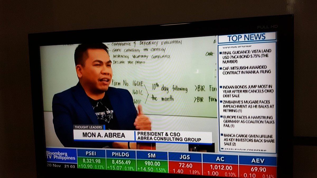 peachyvg's tweet photo. Proud of this guy @AsktheTaxWhiz ! You've come a long way! Watch him on #BloombergPh https://t.co/dhnRSqwH6q