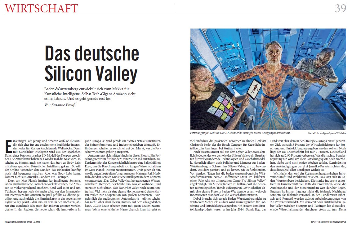 bwstiftung's tweet image. "Das deutsche Silicon Valley liegt in Baden-Württemberg", schreibt @supreuss in der @faznet Woche. Was unsere Forschungsförderung damit zu tun hat, ist hier nachzulesen. #bwdigital #Forschung @TheresiaBauer #bwstiftung