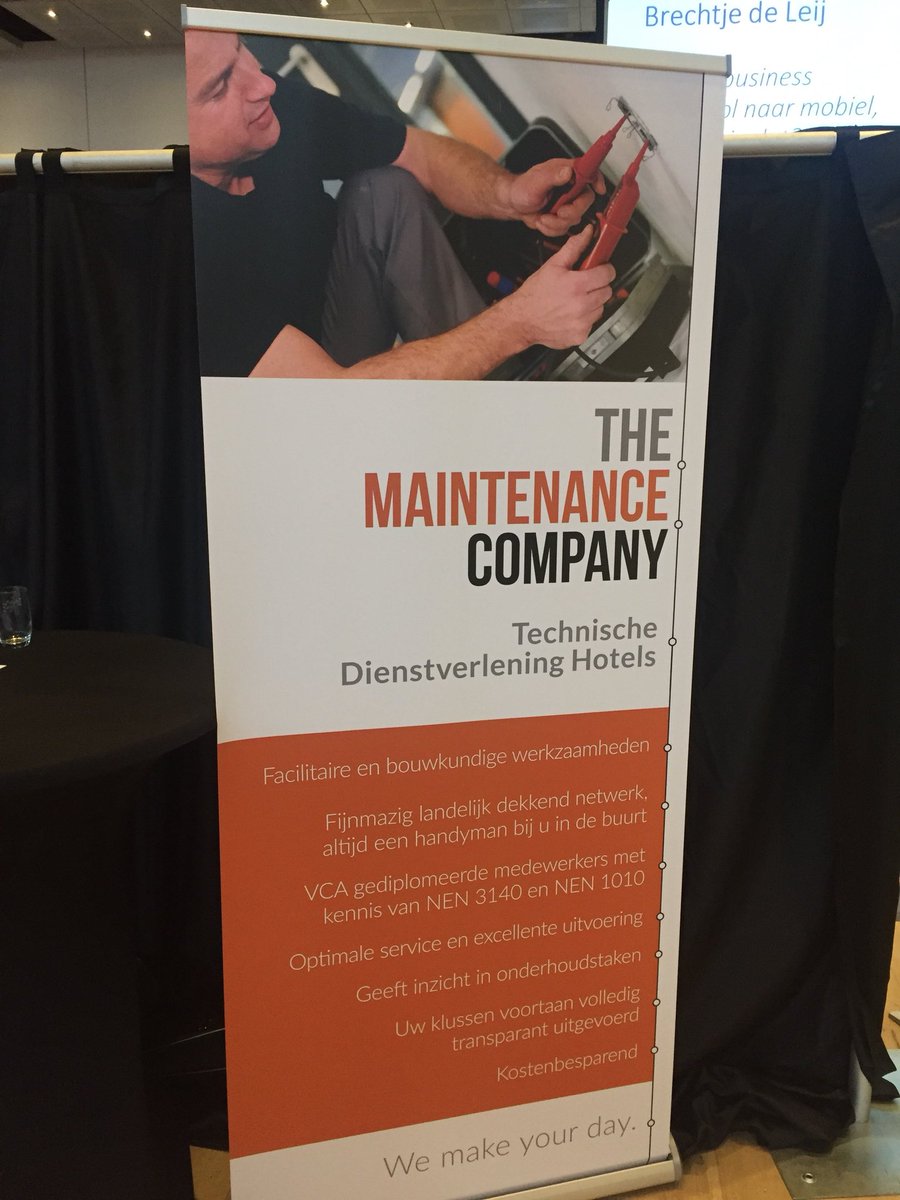 themaincom's tweet photo. Vandaag @themaincom aanwezig op @HotelTechNL #hoteltech17 Krapte arbeidsmarkt en tekort technisch personeel vraagt om innovaties in serviceketen, flexibilisering technische dienst hotels.@mathijsbouman presenteerde vanochtend vacaturejaar 2018.. https://t.co/YiqRV4ja2u