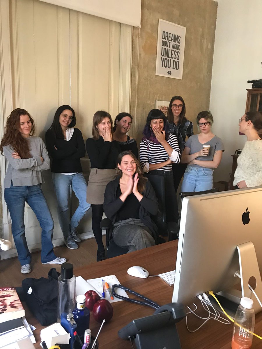 erikalust's tweet photo. Smiles &amp; joy with my amazing team watching the first draft of the recently shot #GenderBender starring @Kali_Sudhra &amp; @DanteDionys 👠↔️👞 Can't wait to share it with you!!💋 #mondaymotivation #newfilm #xconfessions #bigthingsarecoming #soexcited https://t.co/1xnfyqEaKm
