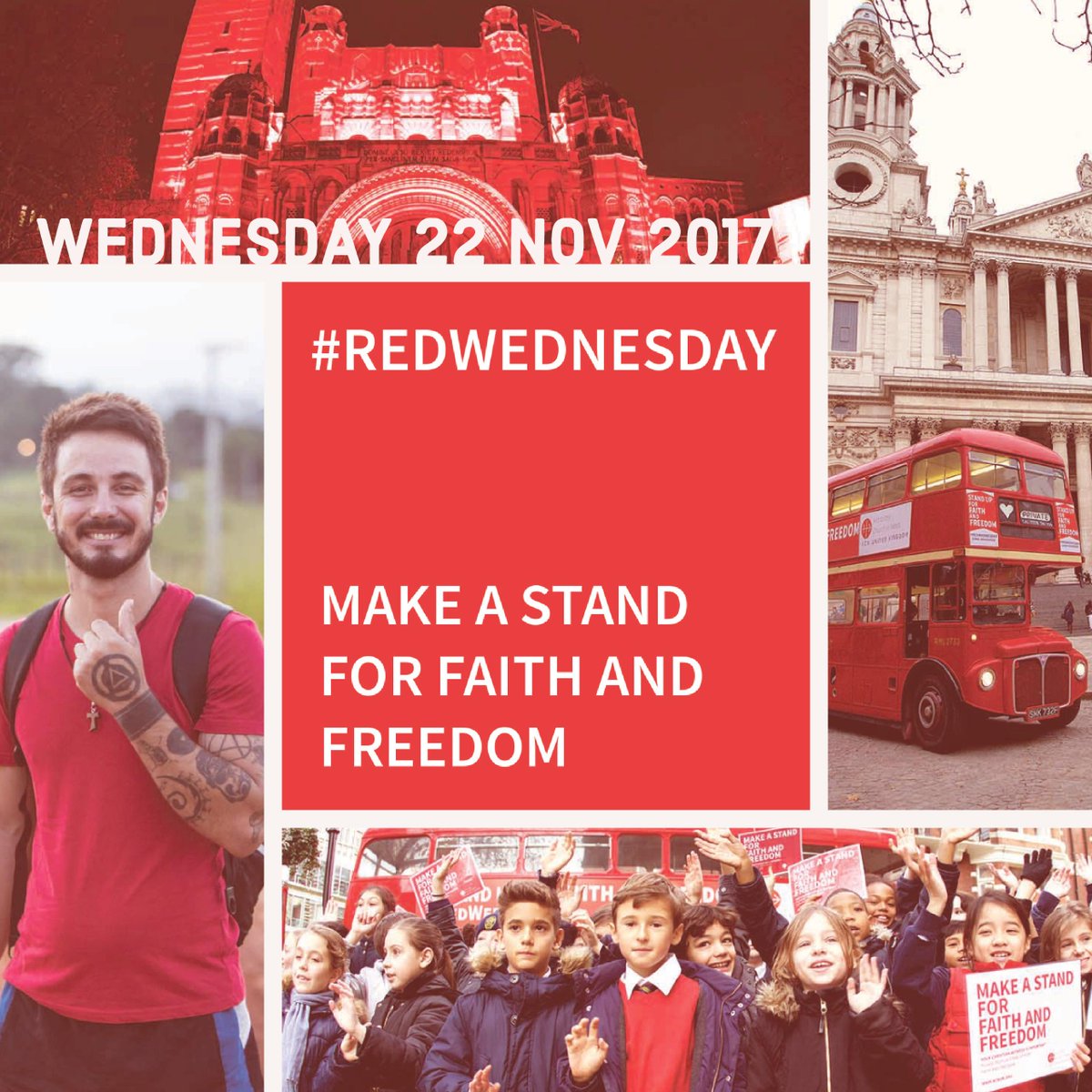 Pledge your support and find out more about #RedWednesday - share your events, photos and how you are getting involved using #RedWednesday > ow.ly/OtoA30gGJAa