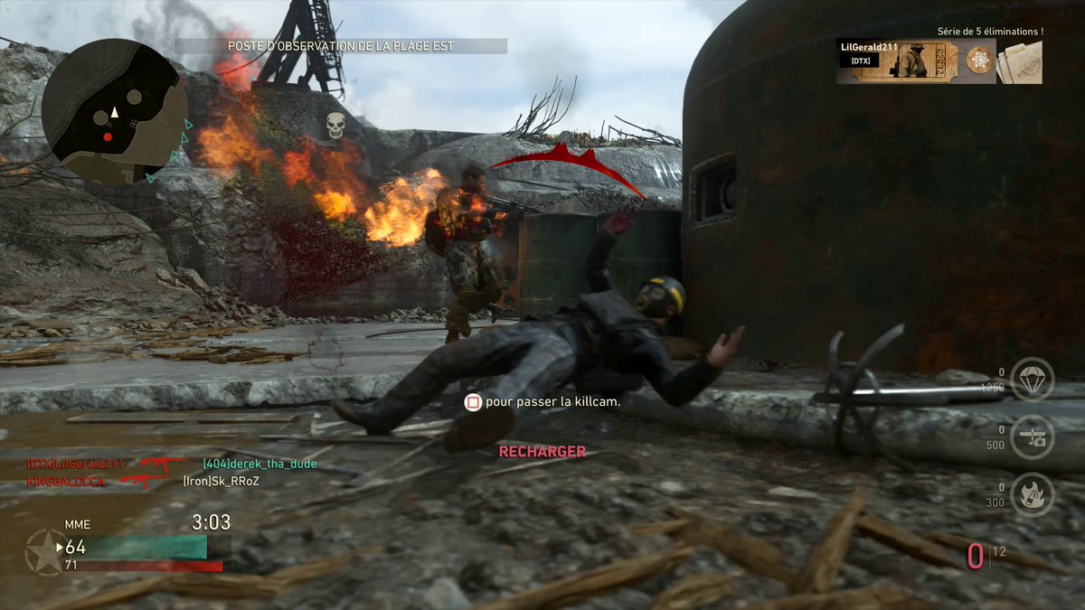 FRSkyRRoZ's tweet photo. Les fusils à pompe dans Call of Duty: WW2 c'est quand même de la grosse merde... et non il est même pas mort 🖕 https://t.co/piwefFtfNM